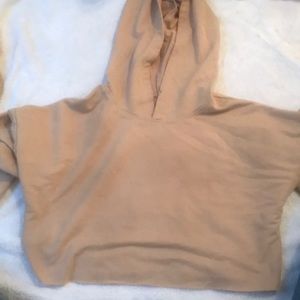 Tan crop top